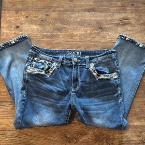 Grace Women's capri Janes size 29‎
